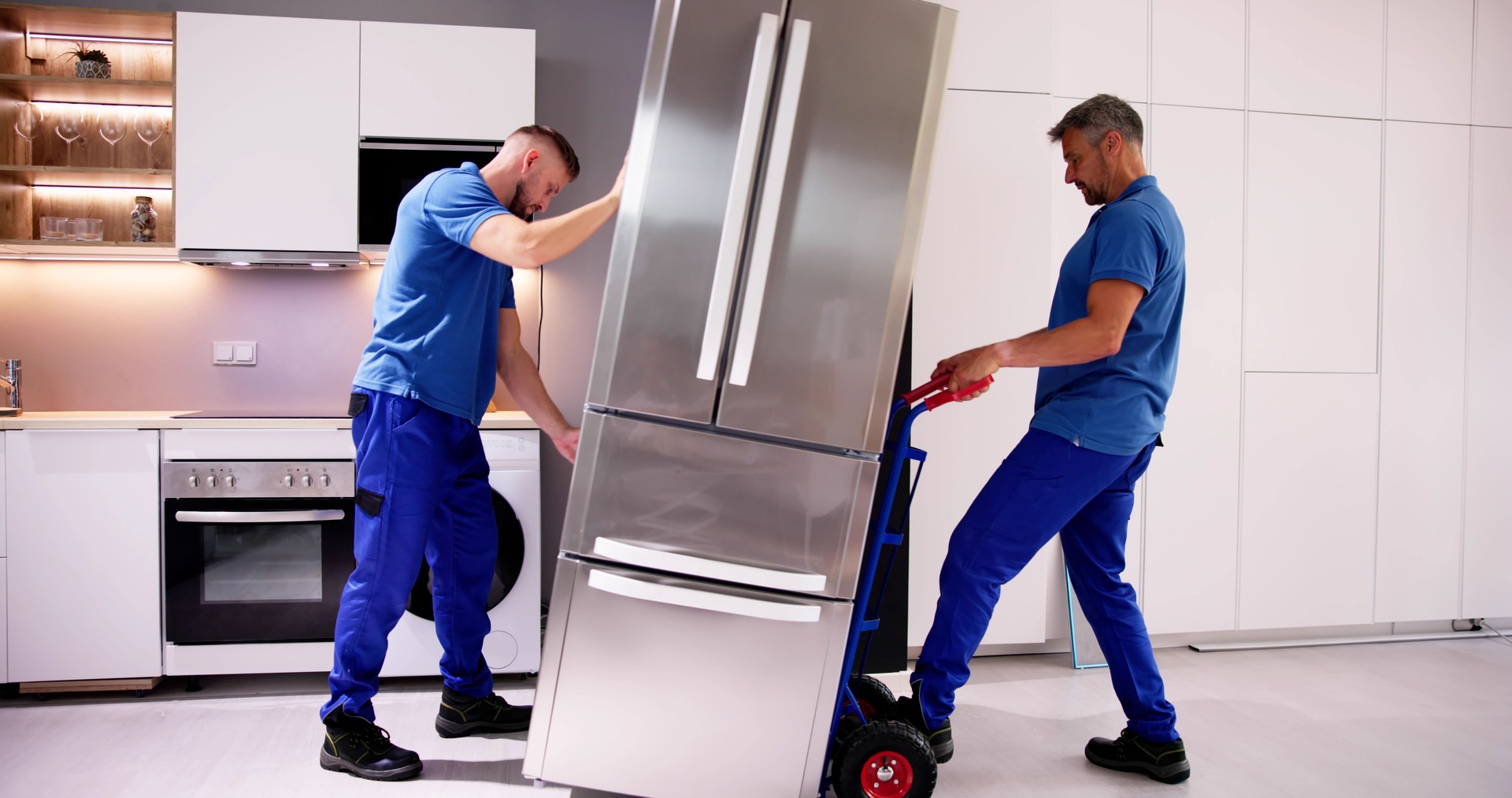 Delivery And Install Of Refrigerator Appliance